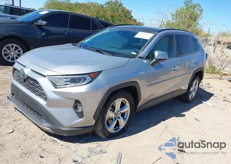 2021 Toyota Rav4 Hybrid Limited from USA, damaged, VIN 4T3D6RFV8MU024927